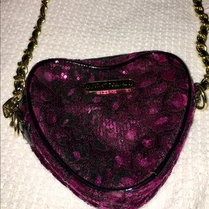 Betsy Johnson purse. lightly used, in good shape.